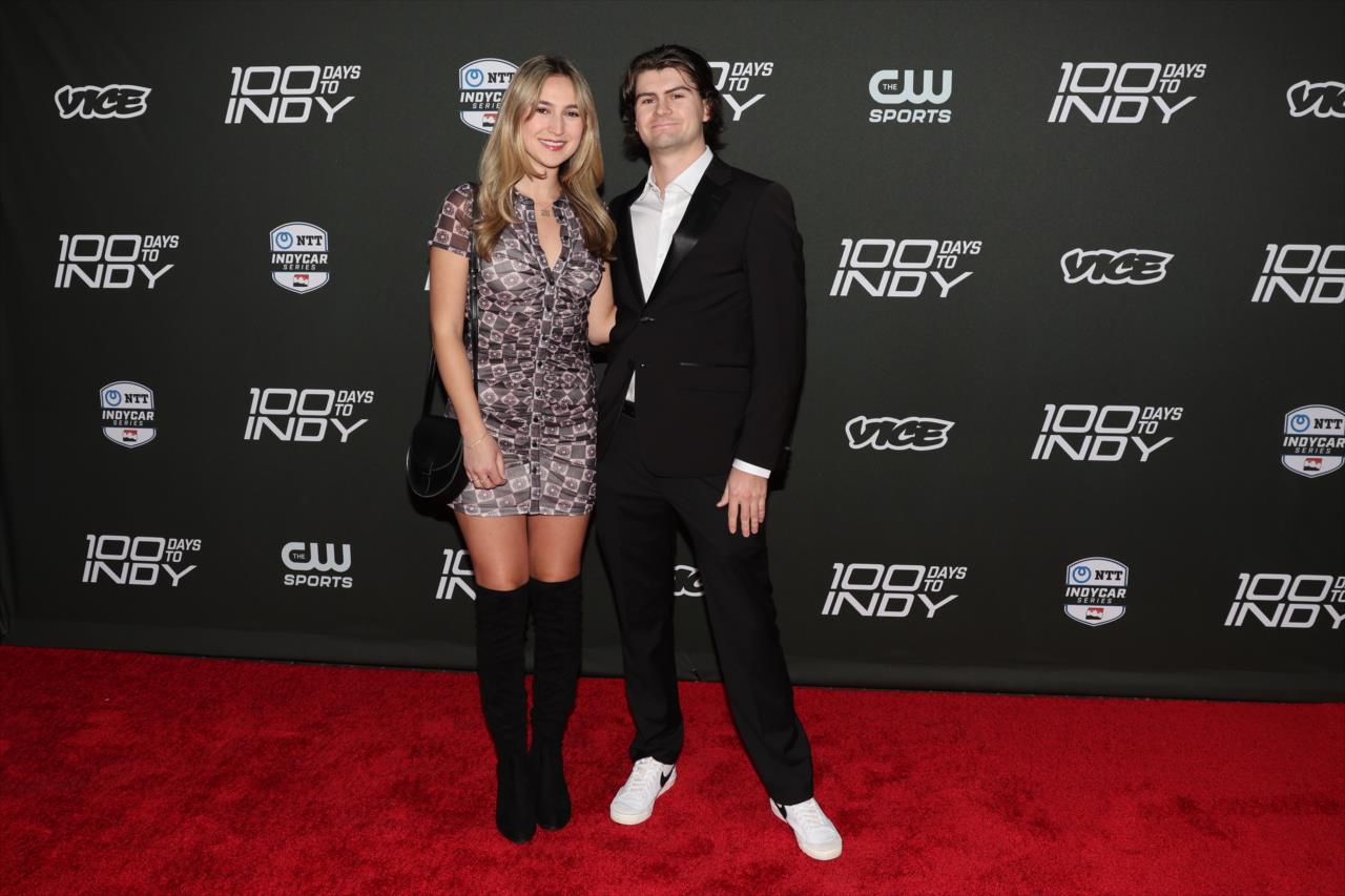 Colton Herta and girlfriend, Riley - Photo Credit: Chris Owens -- Photo by: Chris Owens
